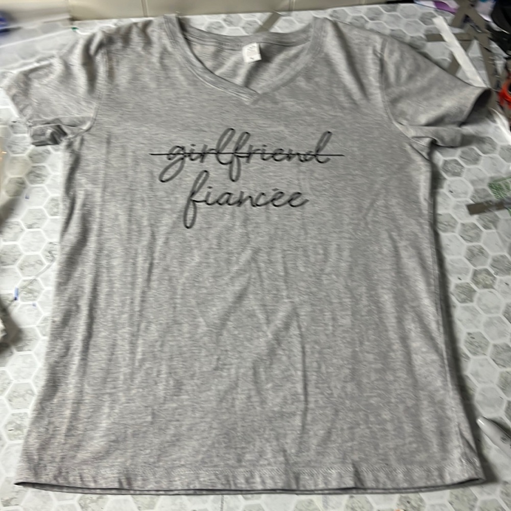 The Ring Boxes Medium Short Sleeve Girlfriend Fiancé Graphic T